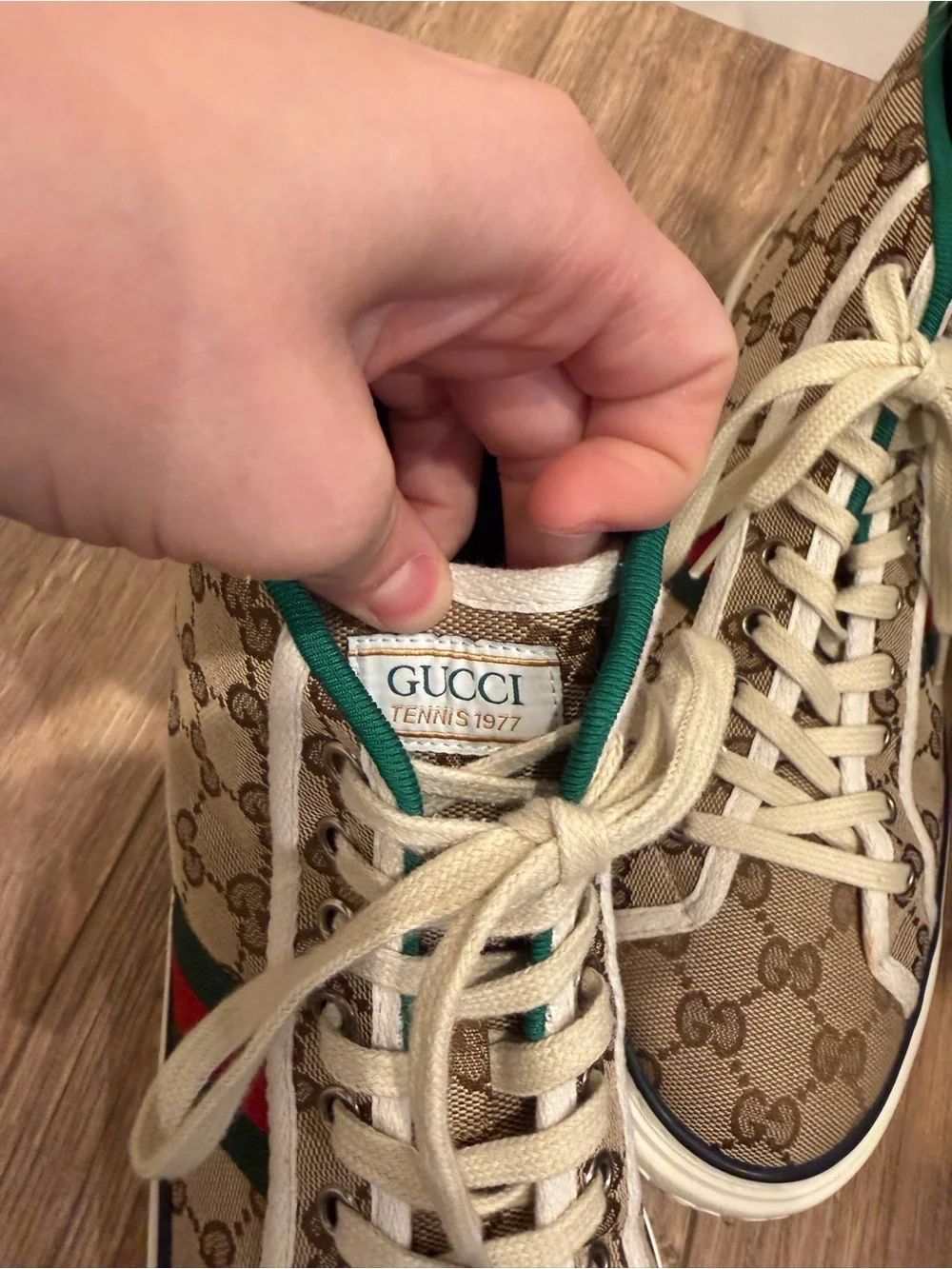 Gucci Tennis 1977 high top sneakers